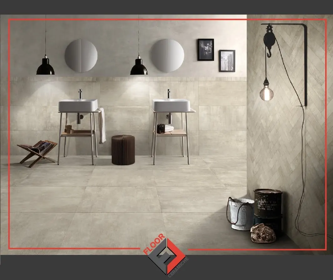 Bagno effetto cemento